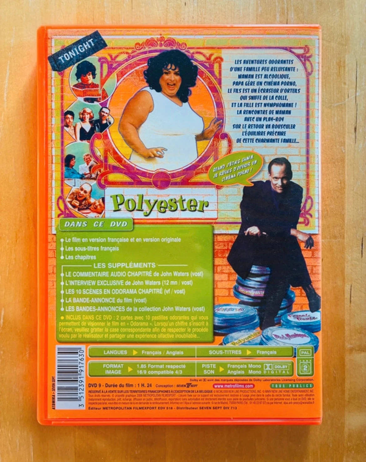 DVD de poliéster de John Waters. – photo 3